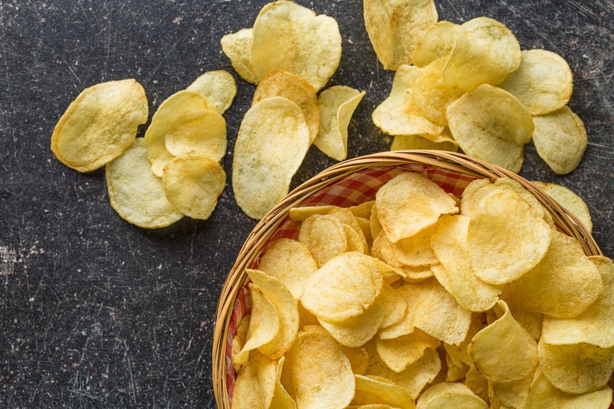 snack keripik kentang