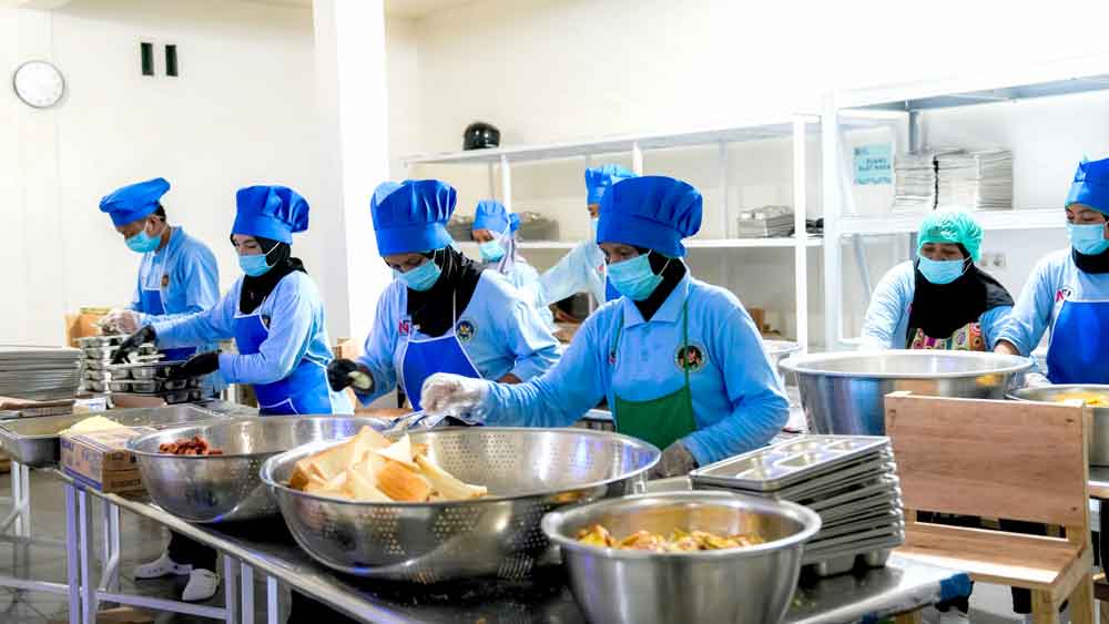 cara kerja dapur mbg