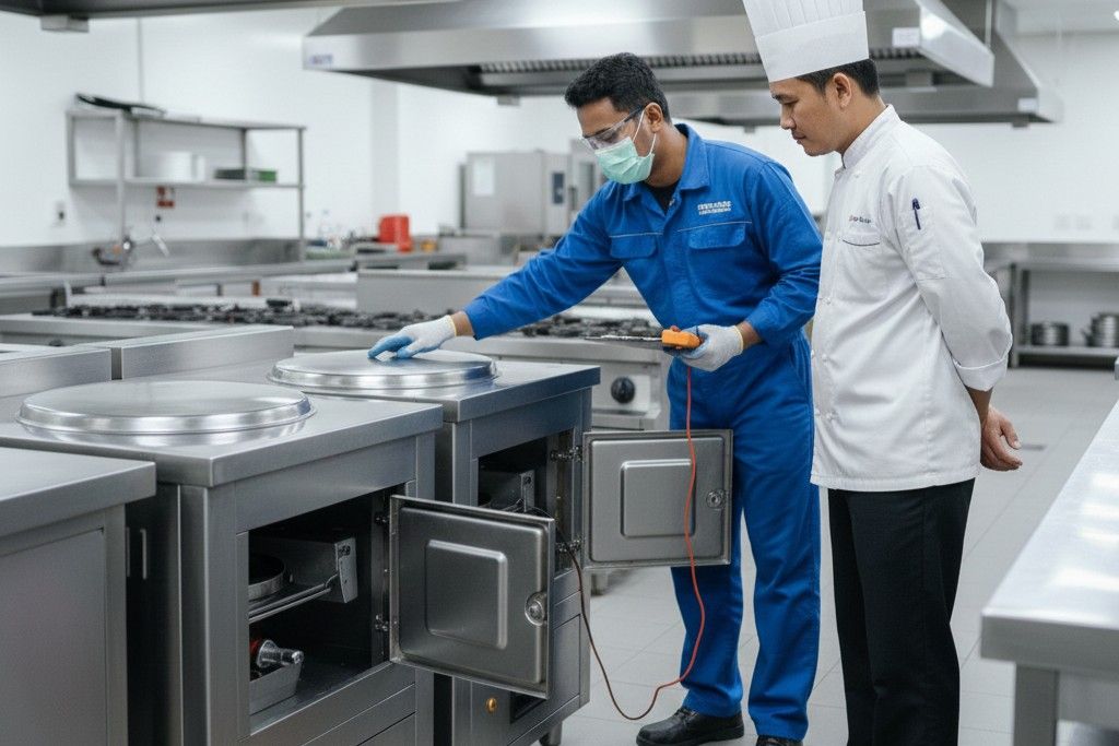 Mesin Nasi Produksi Massal